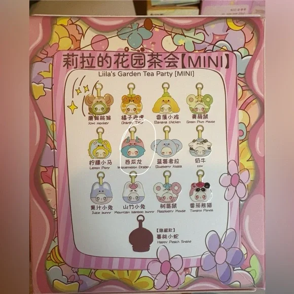 Liila’s Garden Tea Party (Mini)- Confirmed Watermelon Dragon - Picture 4 of 4